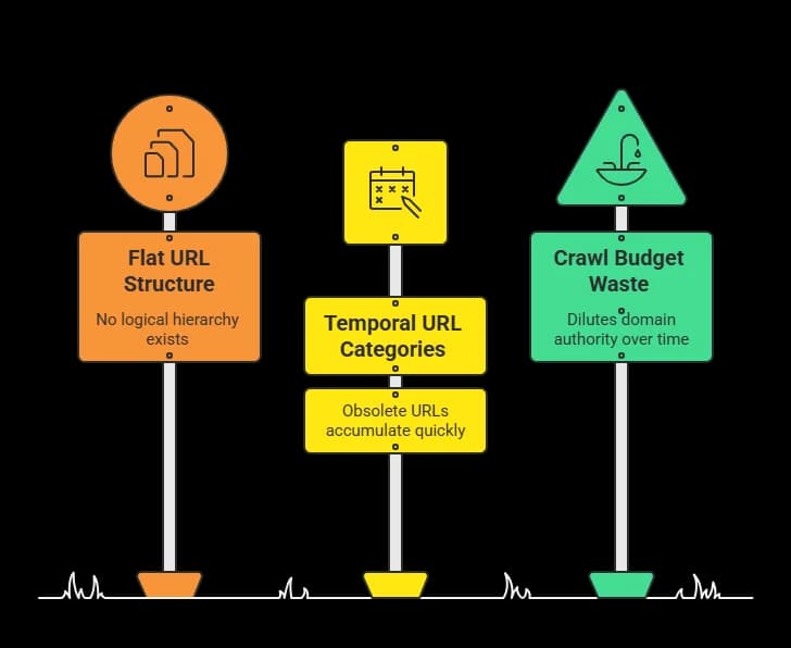 Ideal vs Actual Site Structure