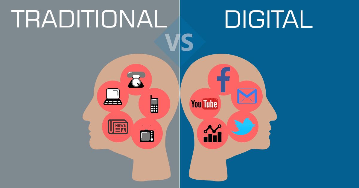 Differences Between Traditional And Digital Marketing