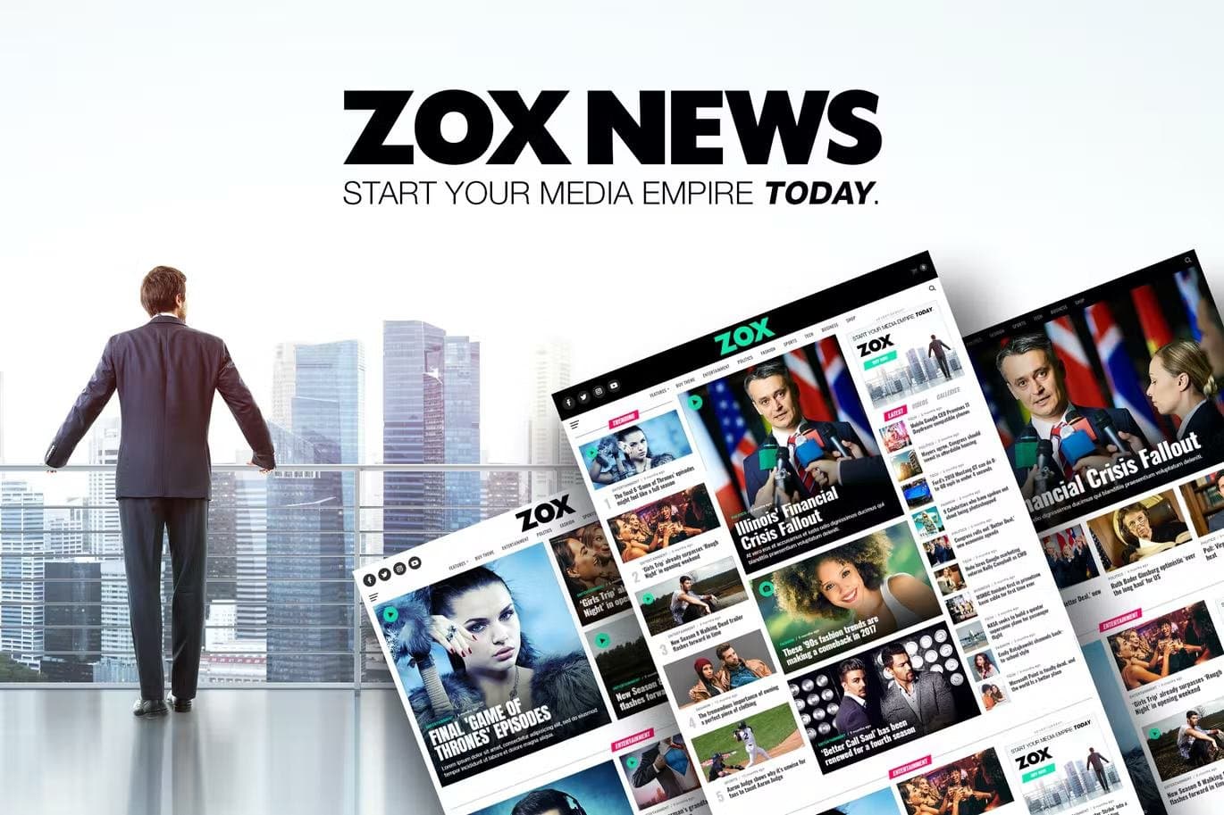 Download Zox News Theme For Free – WordPress