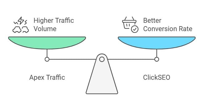 2Apex Traffic vs. ClickSEO: Which One Drives More Traffic?