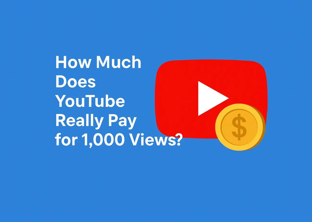 How Much Does YouTube Really Pay for 1,000 Views?