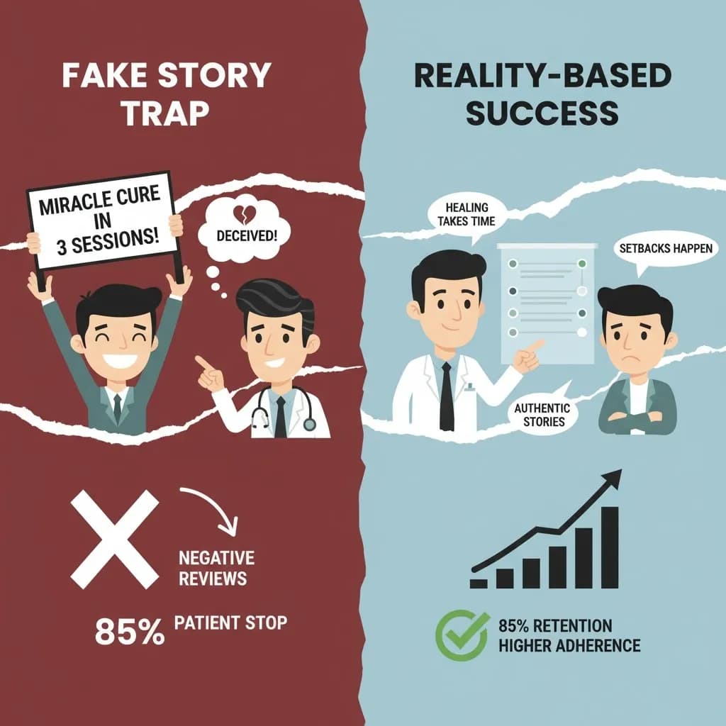 The Fake Story Trap vs. Reality-Based Success