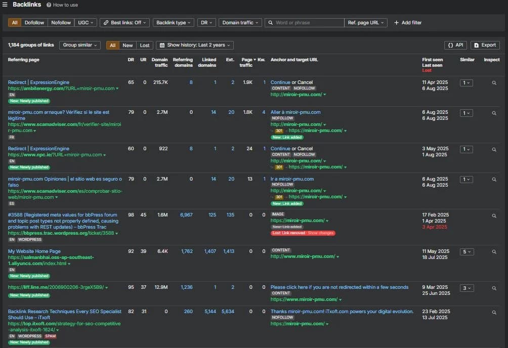 backlinks