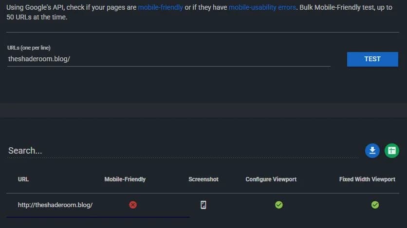 Mobile-Friendliness