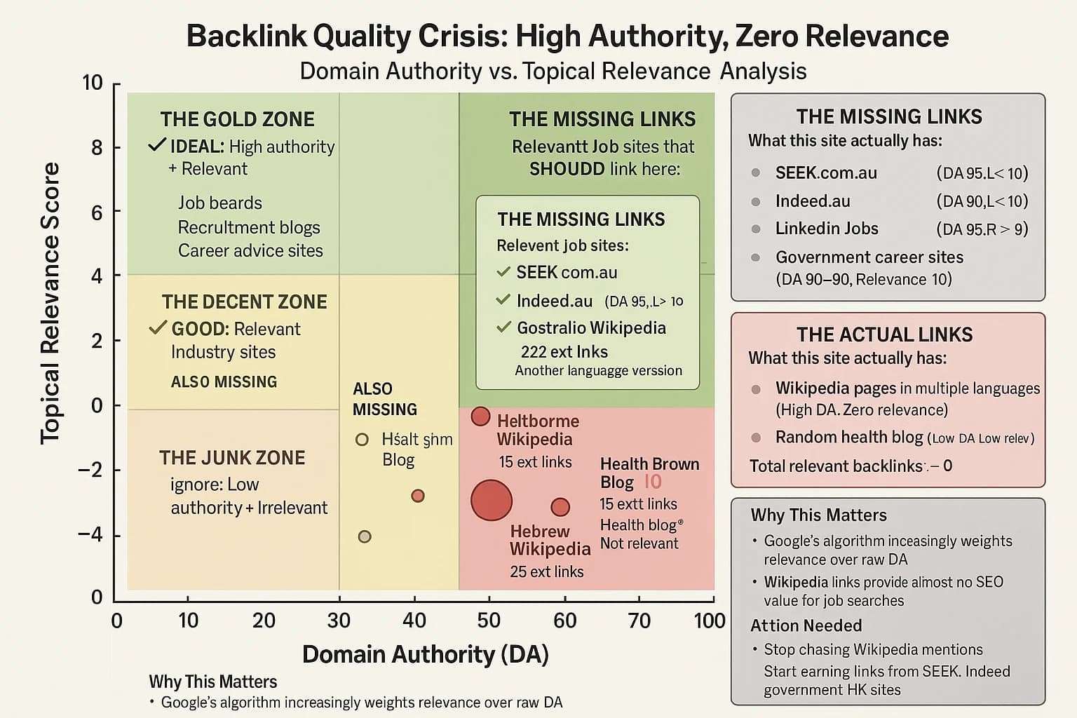 backlink quality vs relevance