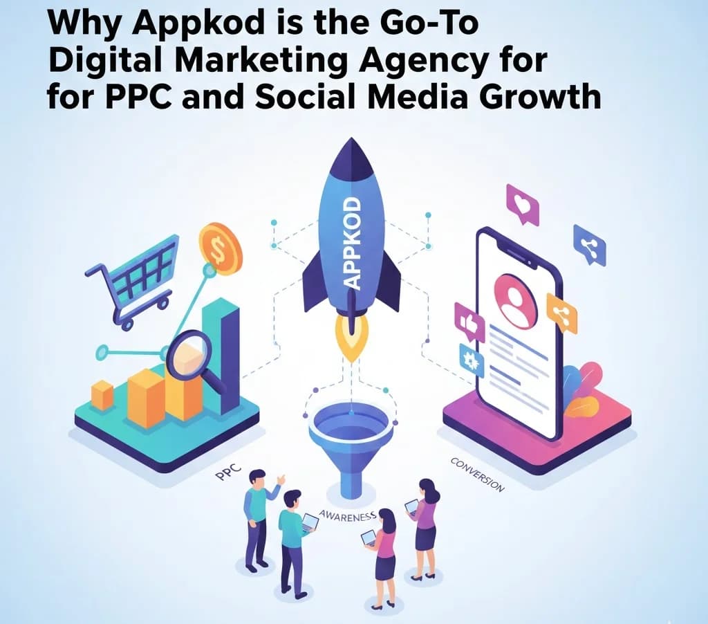 Why Appkod is the Go-To Digital Marketing Agency for PPC and Social Media Growth