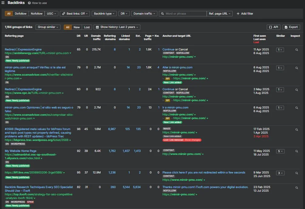 backlinks 