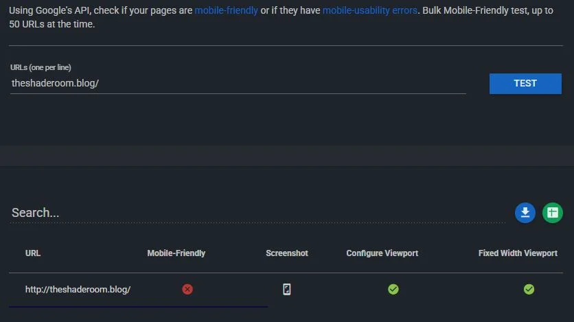 Mobile-Friendliness