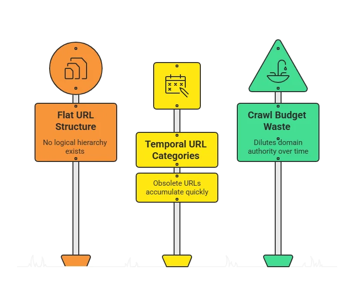 Ideal vs Actual Site Structure