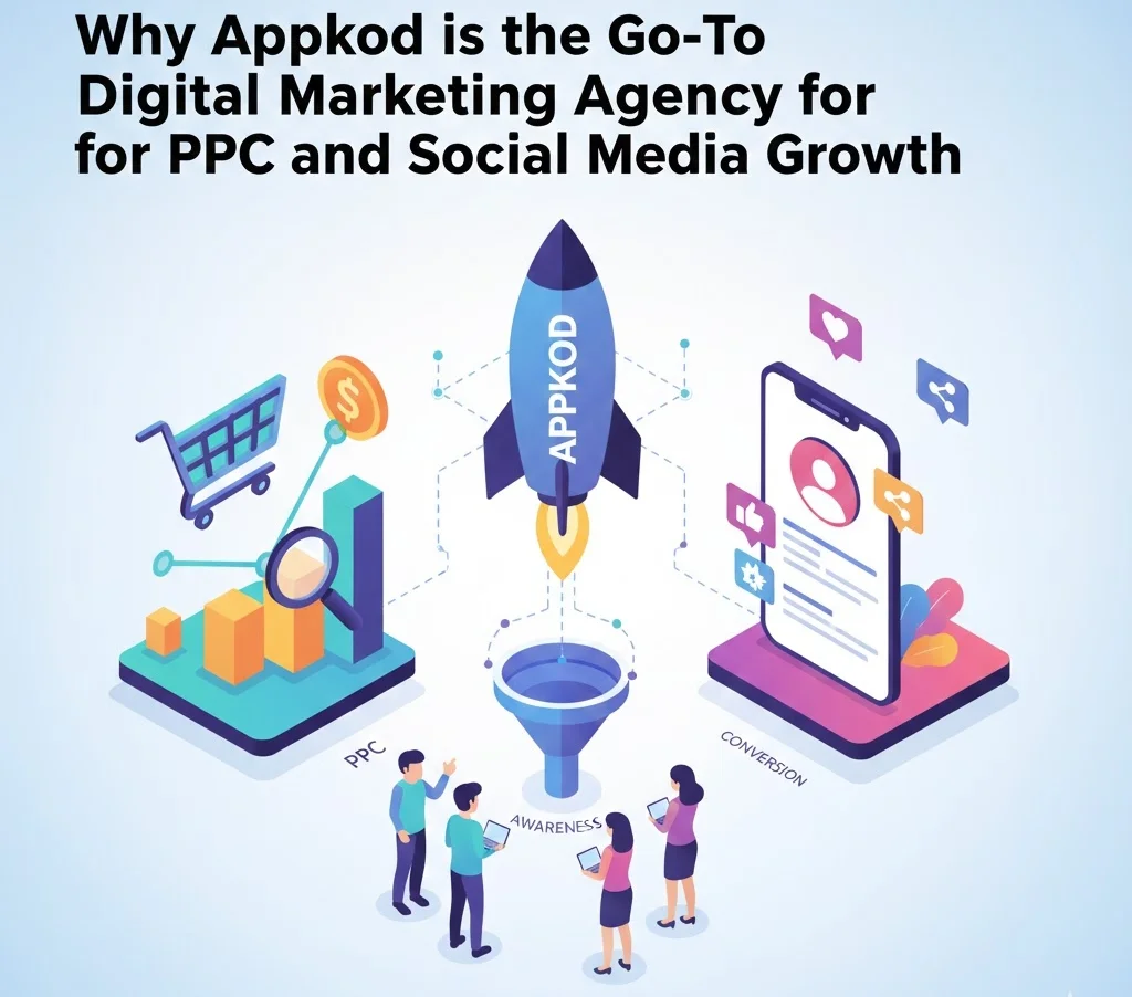 Why Appkod is the Go-To Digital Marketing Agency for PPC and Social Media Growth